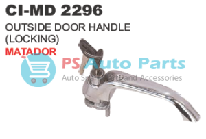 OUTSIDE DOOR HANDLE WI/ KEYS MATADOR