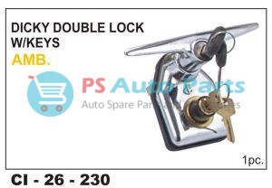 DICKY DUBLE LOCK W/K AMB (DISCON)