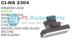 WINDOW LOCK NISSAN DATSUN E 20