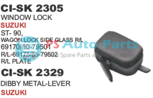 WINDOW LOCK SUZUKI ST 90 st of 2 pcs