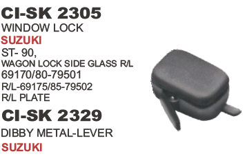 WINDOW LOCK SUZUKI ST 90 st of 2 pcs