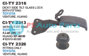 TILT GLASS LOCK TOYOTA KIJANG