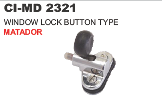 WINDOW LOCK BUTTON TYPE MATADOR
