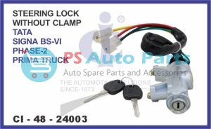 STEERING LOCK WITHOUT CLAMP TATA SIGNA BS-VI PHASE-2 SUITABLE FOR TATA PRIMA