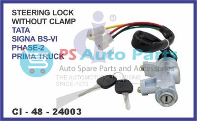 STEERING LOCK WITHOUT CLAMP TATA SIGNA BS-VI PHASE-2 SUITABLE FOR TATA PRIMA