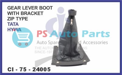 GEAR LEVER BOOT WITH BRACKET (ZIP TYPE) HYWA