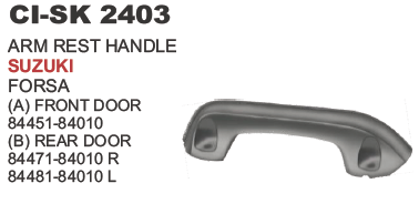 FRONT ARM REST SUZUKI FORSA