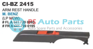 ARM REST HANDLE CABIN 641