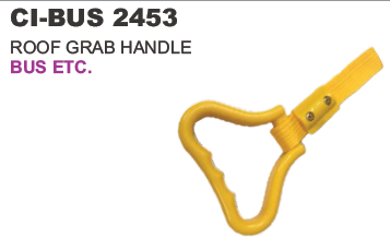 ROOF GRAB HANDLE HEAVY BELT (YELLOW) BUS