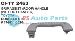 GREY GRIP ASSIST (ROOF) HANDLE WITHOUT HANGER TY COROLLA