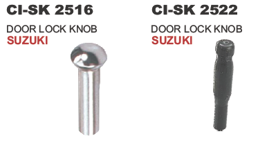 DOOR LOCK KNOB VAN (METAL CHROME)