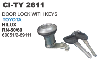 DOOR LOCK W/K TY HILUX RN 60