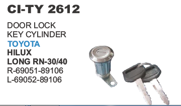 DOOR LOCK W/K TY HILUX RN 40