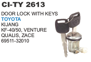 DOOR LOCK W/K TY KIJANG KF40/5