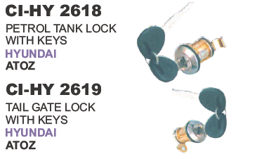 PETROL TANK LOCK W/K HYUNDAI ATOZ