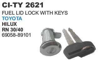 2621.png FUEL TANK LID LOCK TOYOTA HILUX RN 30