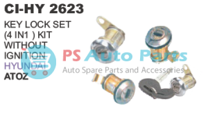 (4 IN 1) LOCK SET W/OUT IGNITION ATOZ