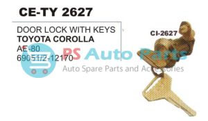 DOOR LOCK WITH KEYS TY COROLA AE 80