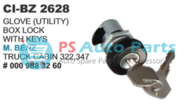 "GLOVE BOX LOCK W/KEYS CABIN 322,347"