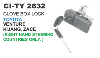 D.B.LOCK W/KEY VENTURE KIJANG