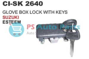 "GLOVE BOX LOCK WITH KEYS ESTEEM, SWIFT CULTUS"