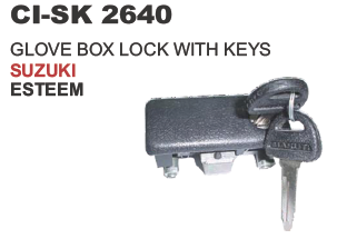 "GLOVE BOX LOCK WITH KEYS ESTEEM, SWIFT CULTUS"