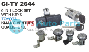 (6 IN 1)LOCK SET KIT TOYOTA VENTURE KIJANG