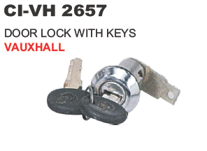 DOOR LOCK WITH KEYS VAUXHALL