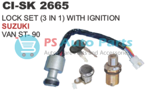 LOCK SET (3 IN 1 ) WITH IGNITION SUZUKI VAN ST 90