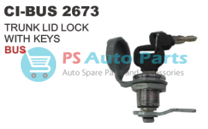 TRUNKLID LOCK W/KEYS BENZ 303 BUS