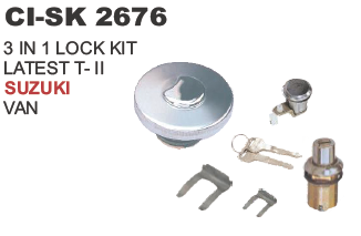 (3 IN 1) LOCK KIT LATEST T II SUZUKI VAN ST 90