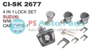 (4 IN 1) LOCK SET SUZUKI N/M CAR TYPE I