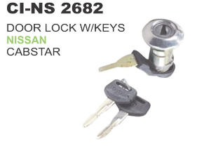 DOOR LOCK W/ KEYS NISSAN CABSTAR