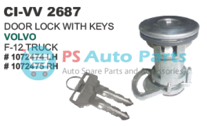 DOOR LOCK W/KEYS VOLVO F 12