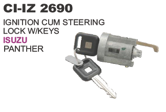IGNITION LOCK WITH KEYS ISUZU PANTHER