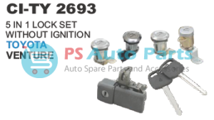 (5 IN 1) LOCK SET WITHOUT IGNITION TOYOTA VENTURE