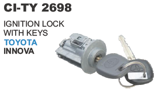 IGNITION LOCK WITH KEYS TOYOTA INNOVA
