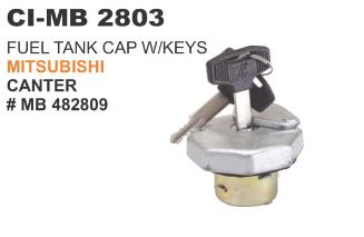 FUEL TANK CAP WITH KEYS CANTER