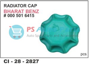 2827.jpg RADIATOR CAP BHARAT BENZ TRUCK GREEN