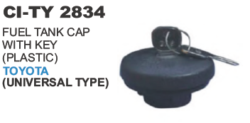 2834.png FUEL TANK CAP W/ KEYS (PLASTIC) TOYOTA