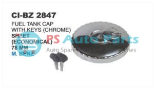 2847.jpg FUEL TANK CAP WITH KEYS (CHROME) SHEET ECONOMICAL