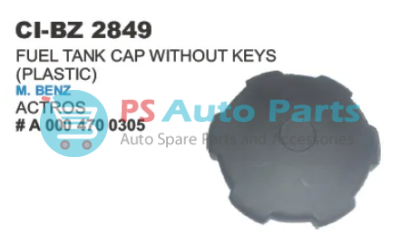 FUEL TANK CAP W/OUT KEYS ACTROS