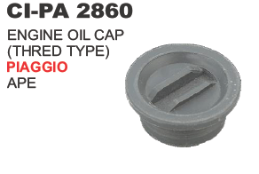 2860.png ENGINE OIL CAP (THREAD TYPE) PIAGGIO APE