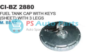 2880.png FUEL TANK CAP W/ KEYS (3 LUGS) HEAVY DUTY ZINC