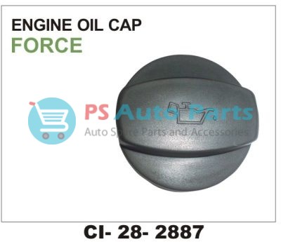 ENGINE OIL CAP (PLASTIC BLACK) CABIN BHARAT BENZ