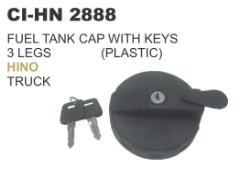 2888.png FUEL TANK CAP W/ KEYS (3 LUGS) HINO TRUCK