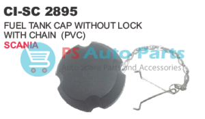 FUEL TANK CAP W/ CHAIN (NON LOCKING) SCANIA