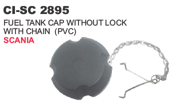 FUEL TANK CAP W/ CHAIN (NON LOCKING) SCANIA