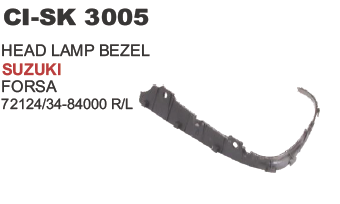 3005.png HEAD LIGHT BEZEL CAR T I (SET OF L & R)