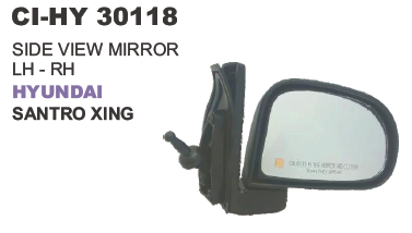 SIDE VIEW MIRROR HYUNDAI SANTRO XING